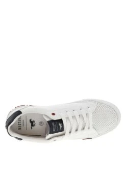 Mustang Sneakers Laag - Blanc -Havaianas Verkoopwinkel ccc5bde08fed46e1a7883dc0495e1ac3