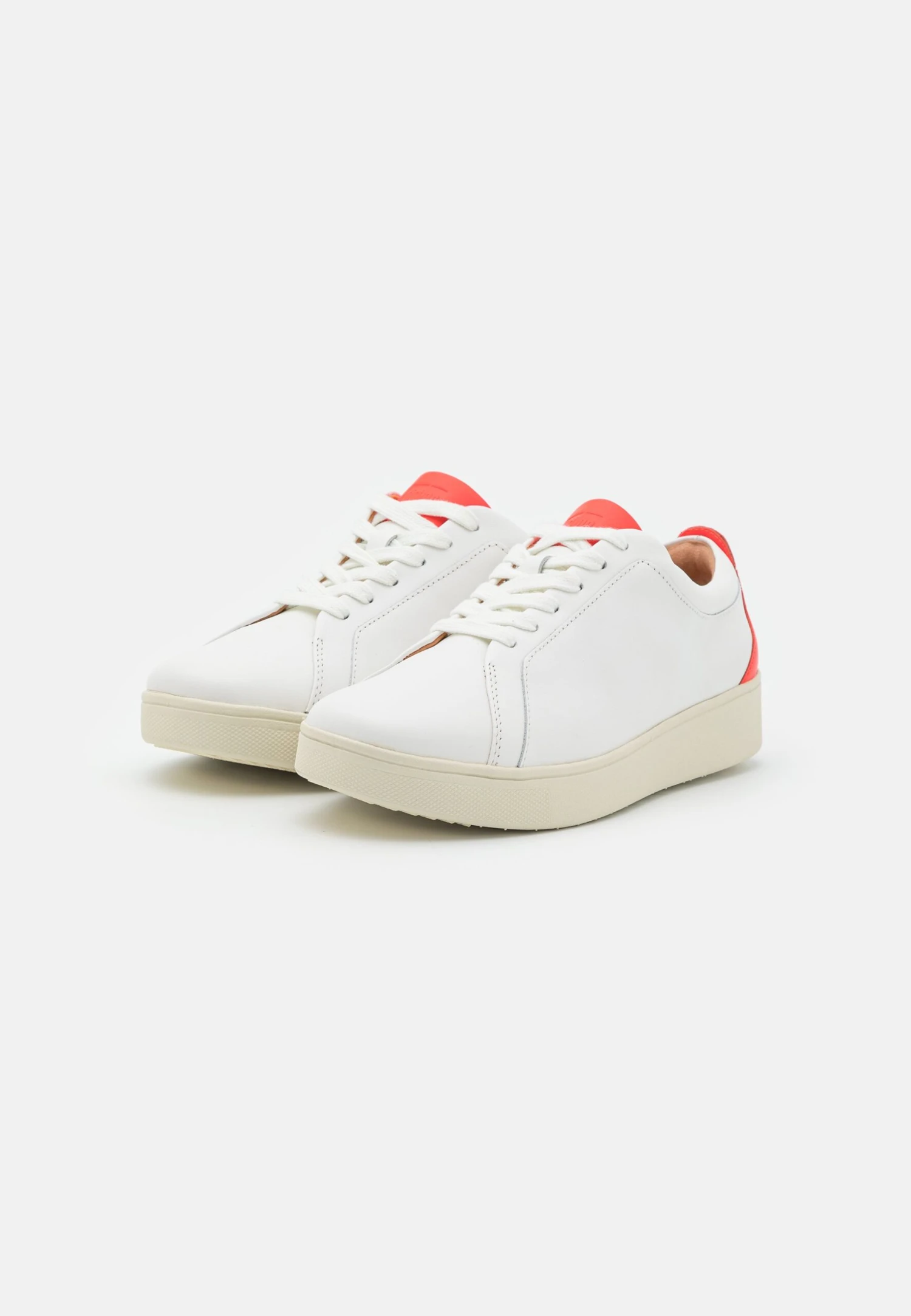 Fitflop Rally Pop - Sneakers Laag - Urban White/Neon Orange 3 Fitflop Rally Pop - Sneakers Laag - Urban White/Neon Orange - Afbeelding 3