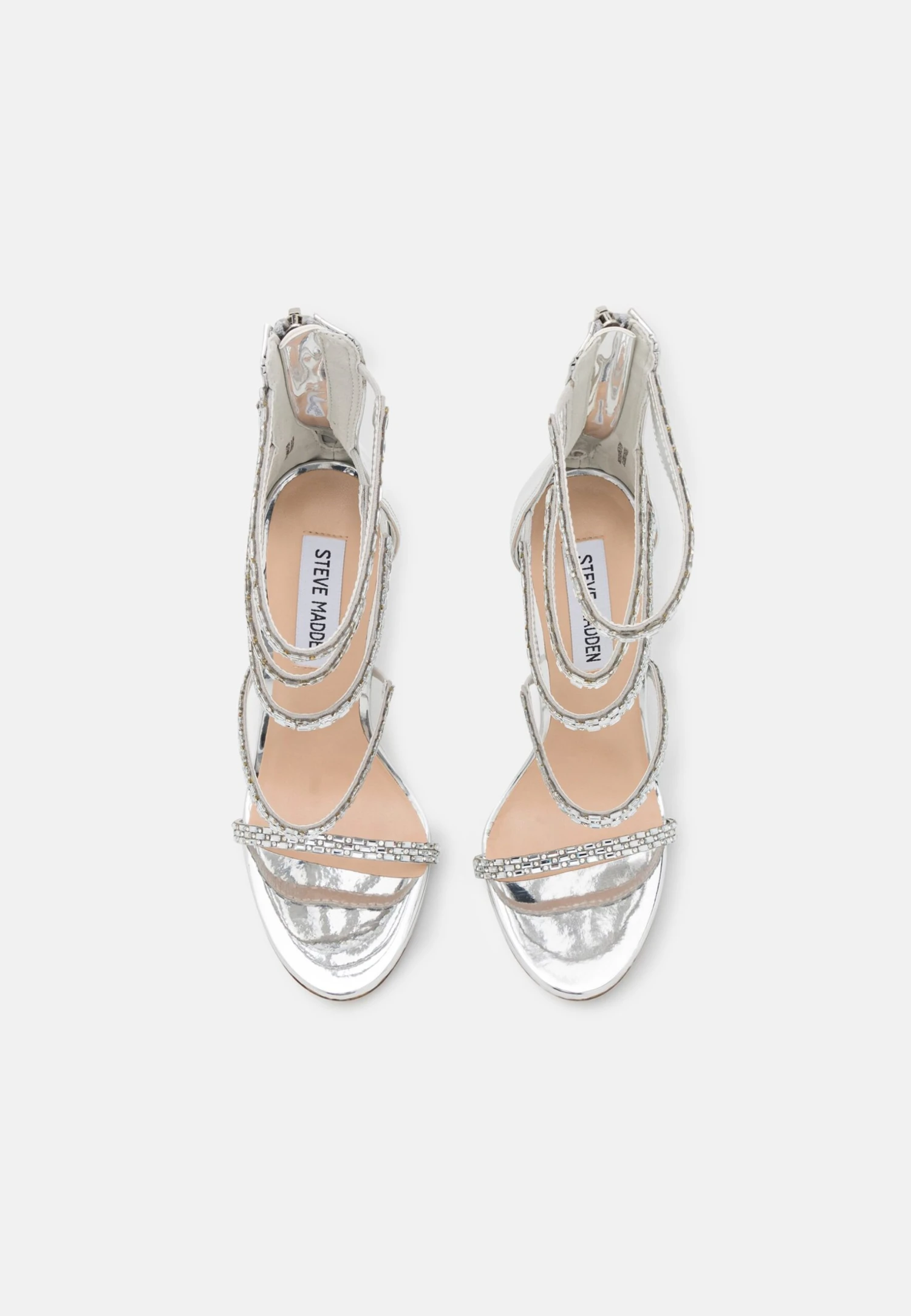 Steve Madden Entrust - Sandalen Met Hoge Hak - Silver 6 Steve Madden Entrust - Sandalen Met Hoge Hak - Silver - Afbeelding 6