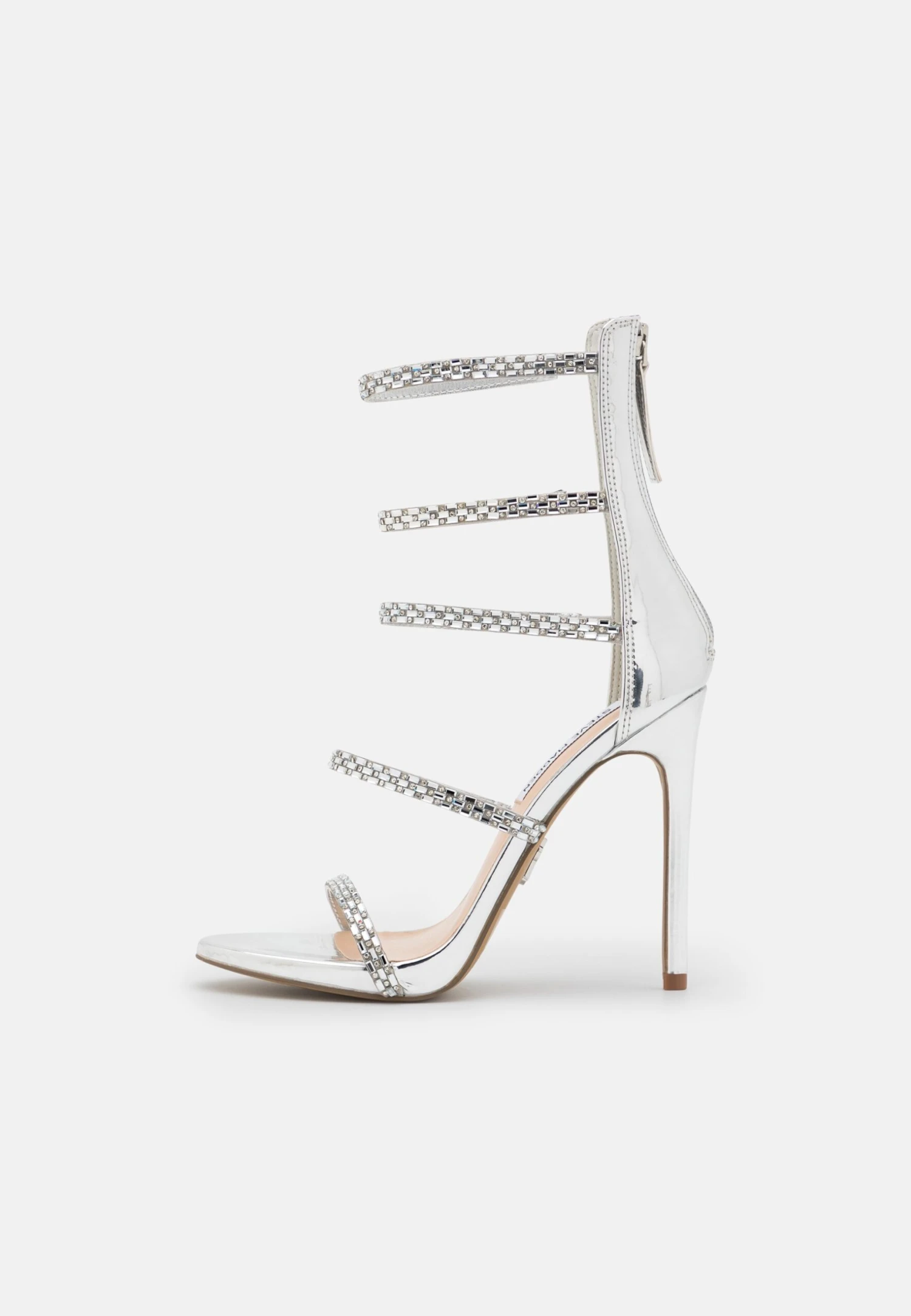 Steve Madden Entrust - Sandalen Met Hoge Hak - Silver 2 Steve Madden Entrust - Sandalen Met Hoge Hak - Silver - Afbeelding 2