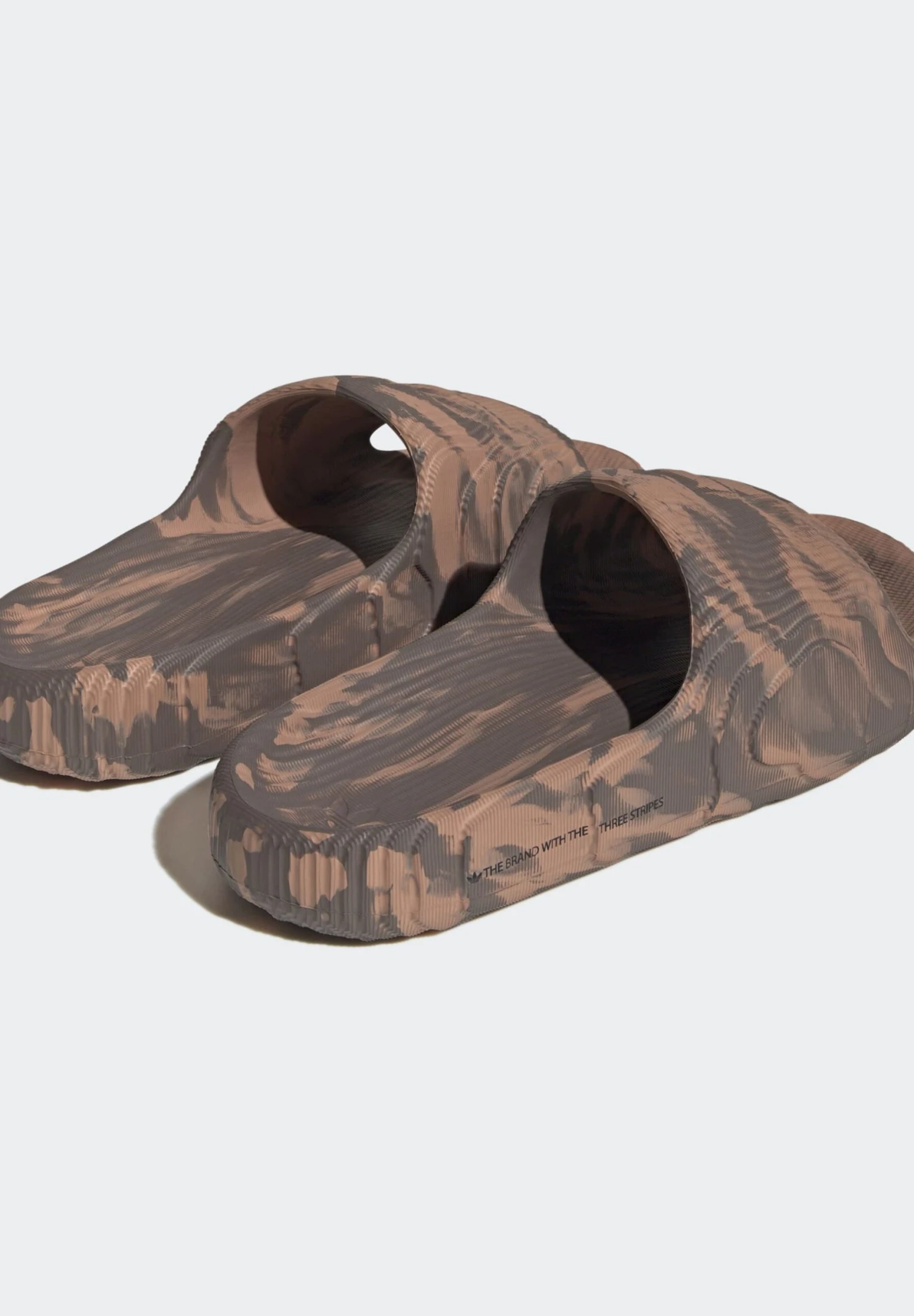 Adidas Originals Adilette 22 Unisex - Badslippers - Clay Strata/Earth Strata/Core Black 4 Adidas Originals Adilette 22 Unisex - Badslippers - Clay Strata/Earth Strata/Core Black - Afbeelding 4