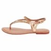 Next Forever Comfort Plait Toe Post - Teensandalen - Gold