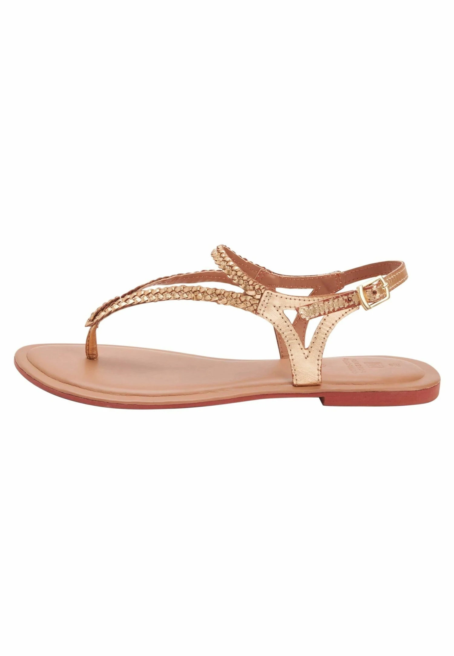 Next Forever Comfort Plait Toe Post - Teensandalen - Gold 1 Next Forever Comfort Plait Toe Post - Teensandalen - Gold