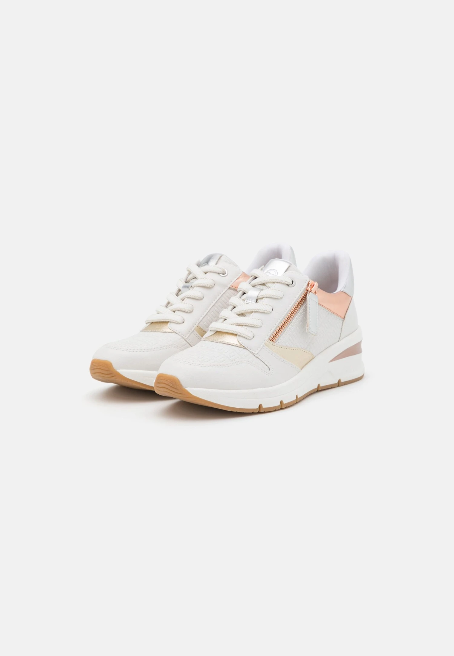 Tamaris Sneakers Laag - White/Rose/Gold 3 Tamaris Sneakers Laag - White/Rose/Gold - Afbeelding 3