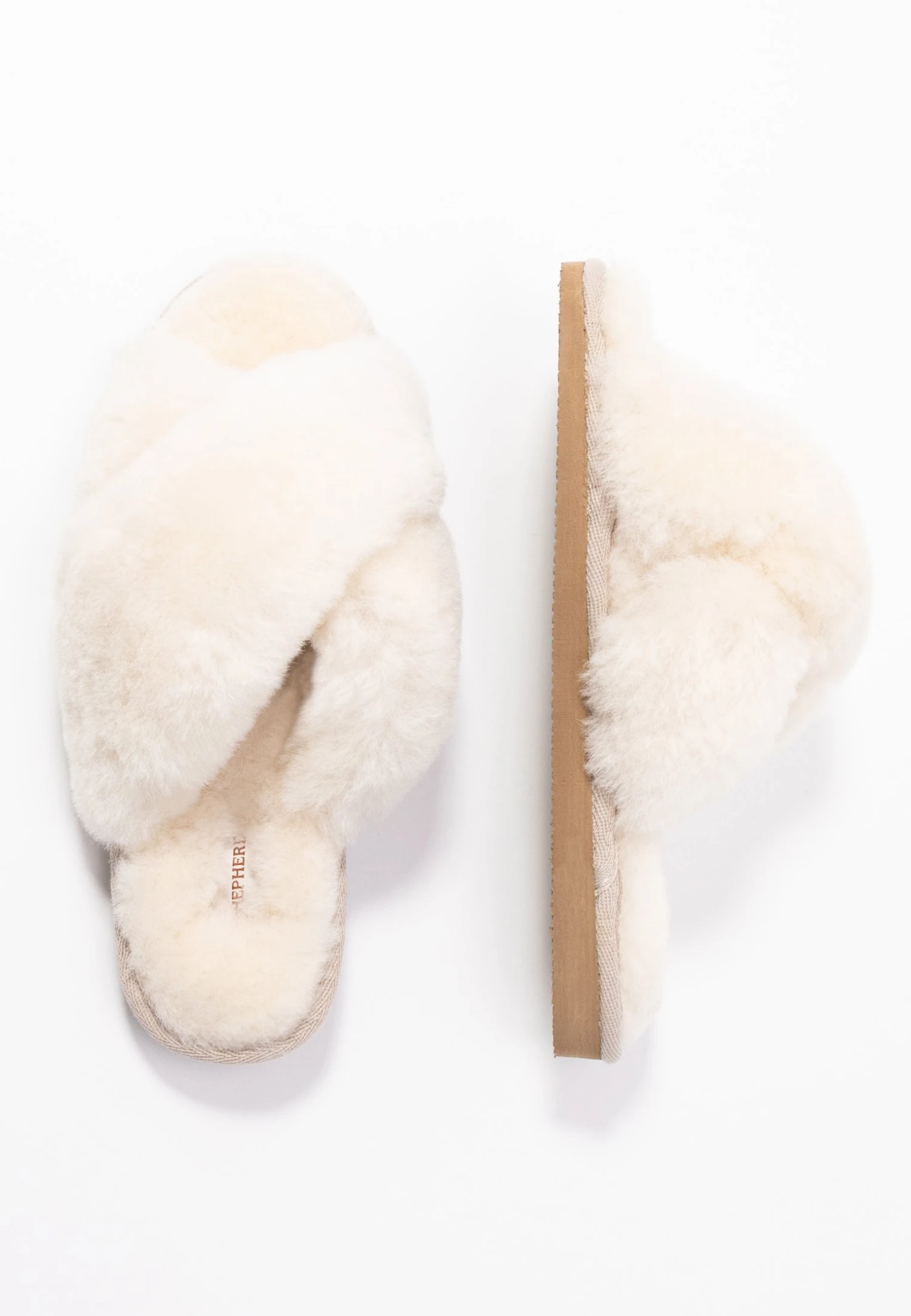 Shepherd Lovisa - Pantoffels - Creme 4 Shepherd Lovisa - Pantoffels - Creme - Afbeelding 4