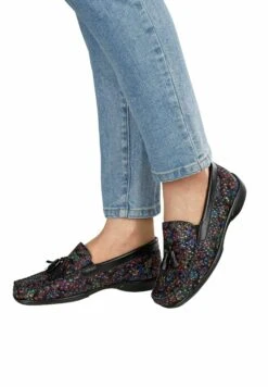 Mocassins - Schwarz Multicolor