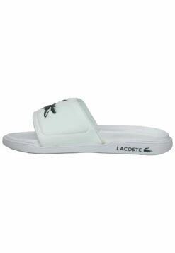 Lacoste Badslippers - Wht Dkgrn
